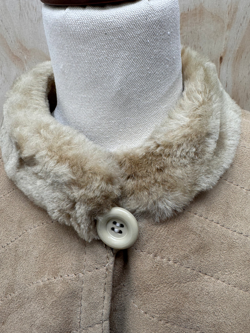 Shearling Jacket - Leder Cris - Made in Spain - Large