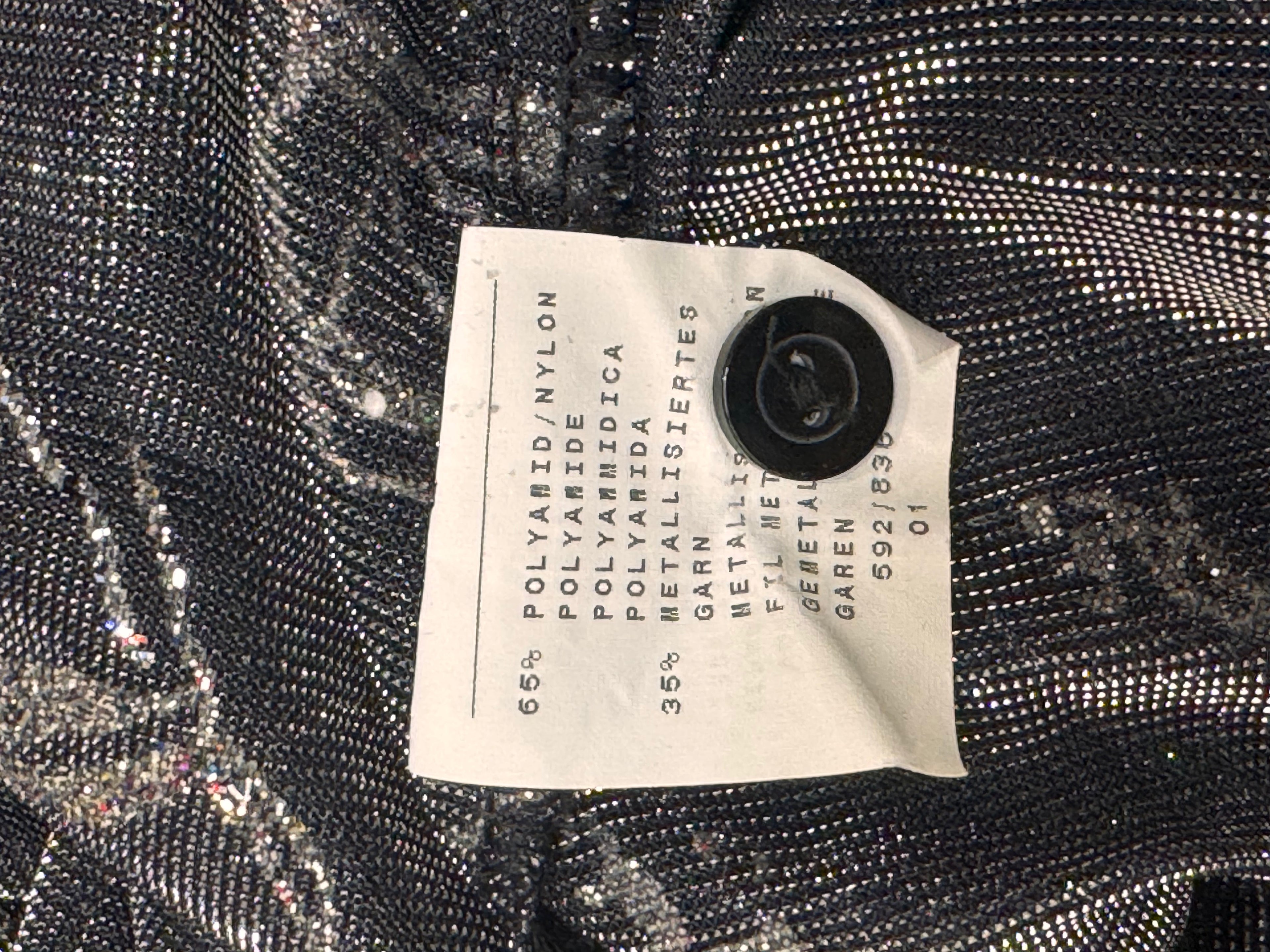 Sheer Silver Shirt - UK18