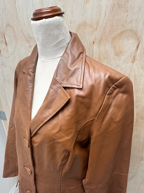 Bonprix Collection - Leather Jacket - EU42 UK16