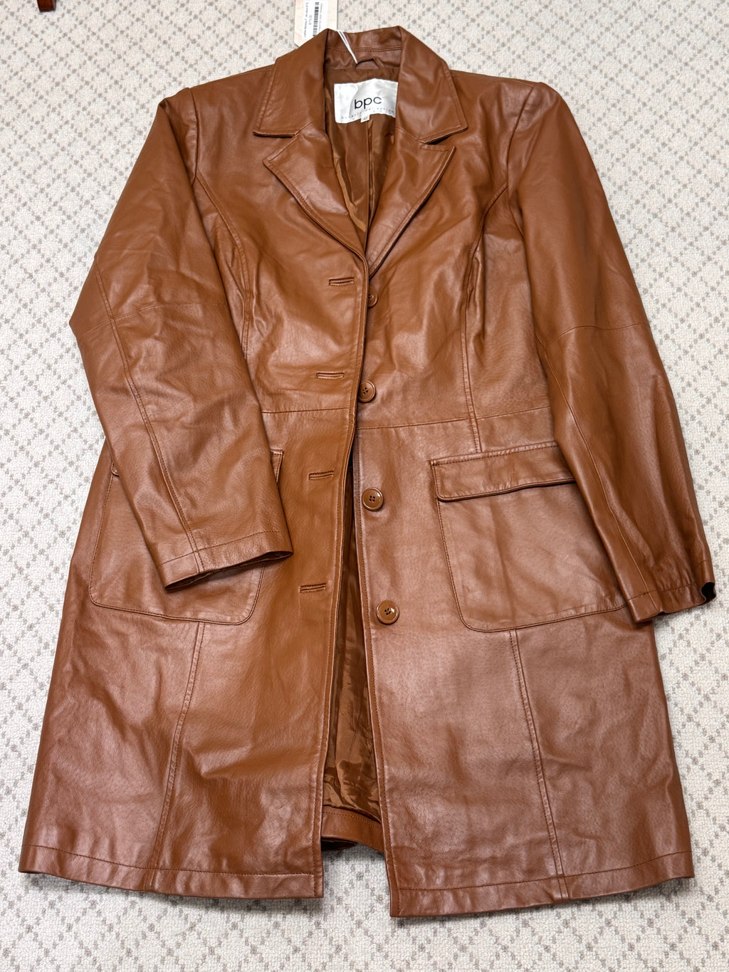 Bonprix Collection - Leather Jacket - EU42 UK16
