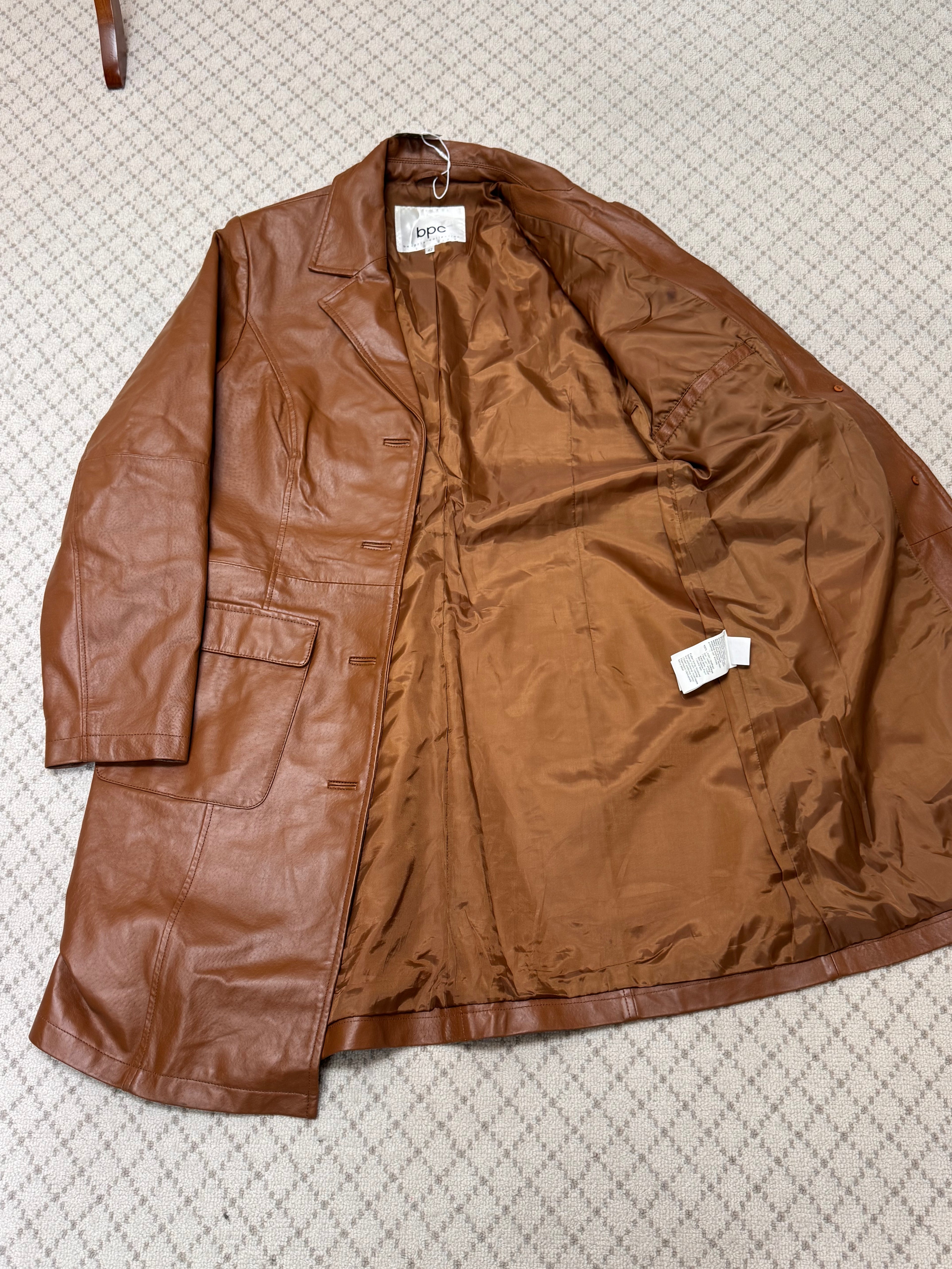 Bonprix Collection - Leather Jacket - EU42 UK16