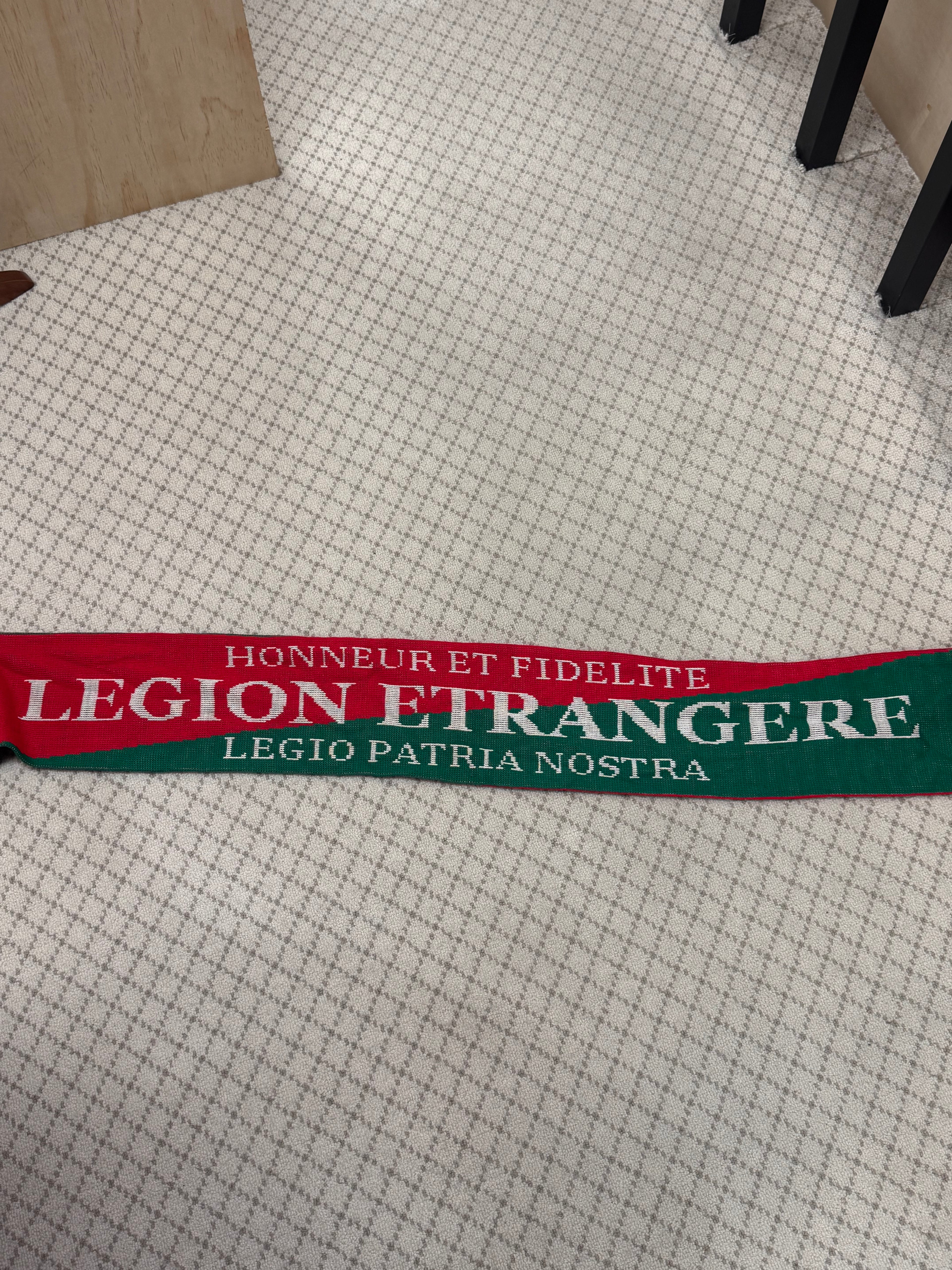 Sports Scarf & Broach - Legion Etrangere