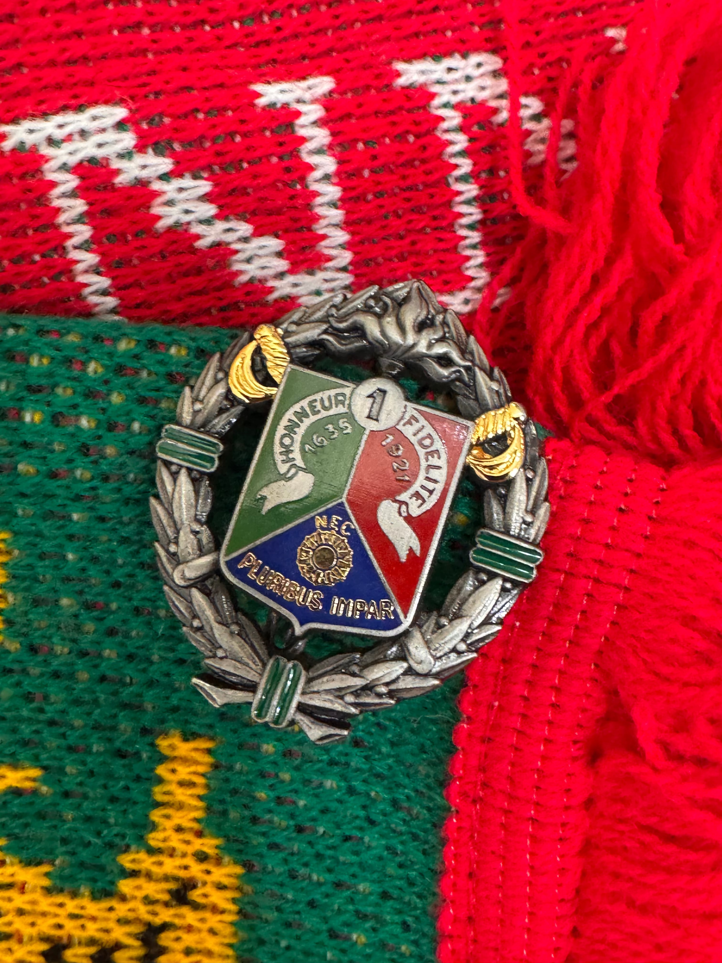 Sports Scarf & Broach - Legion Etrangere