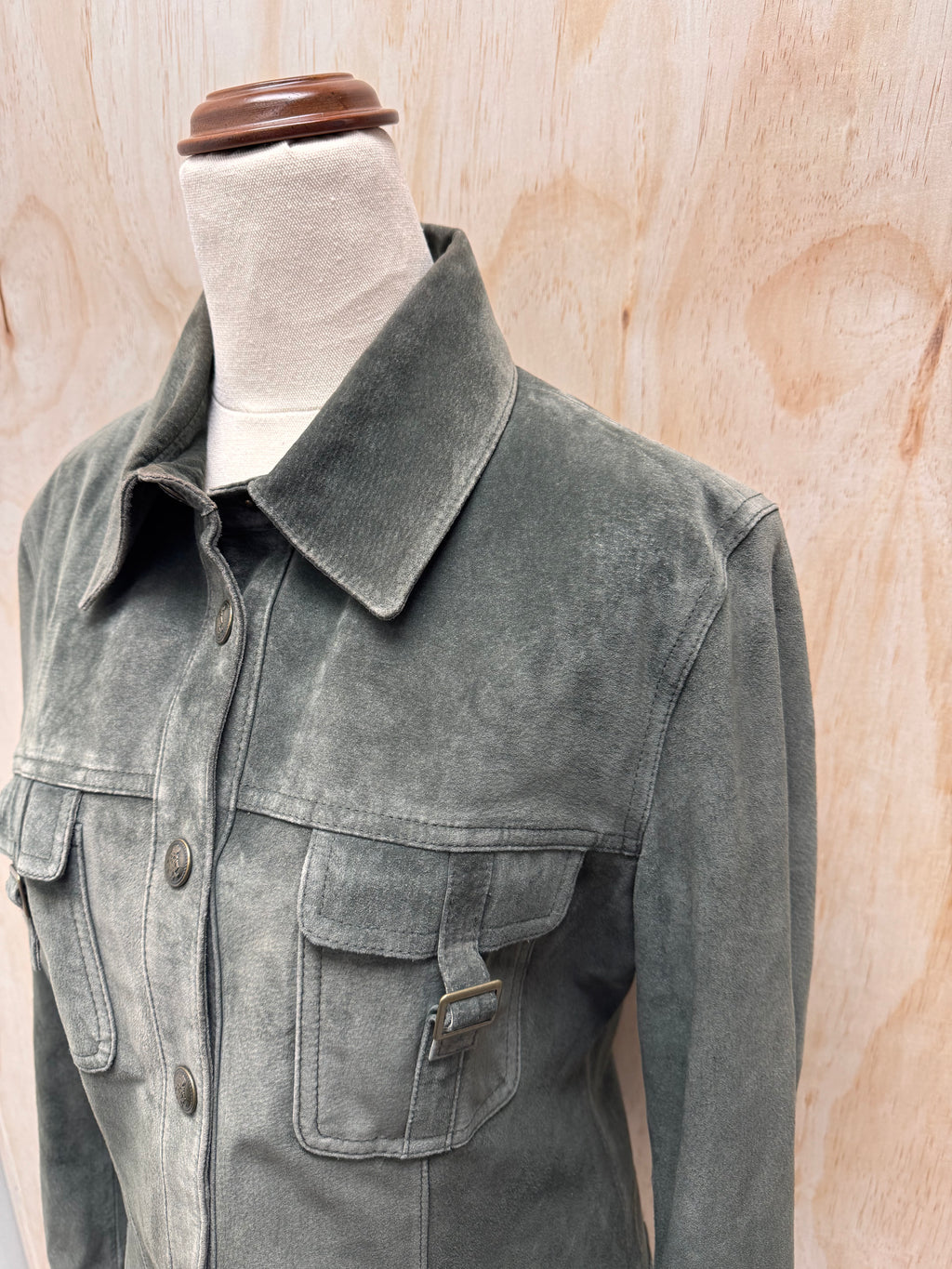 Suede Bomber Jacket - BiBA + pariscop - EU40