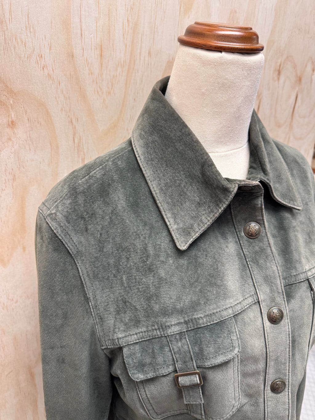 Suede Bomber Jacket - BiBA + pariscop - EU40