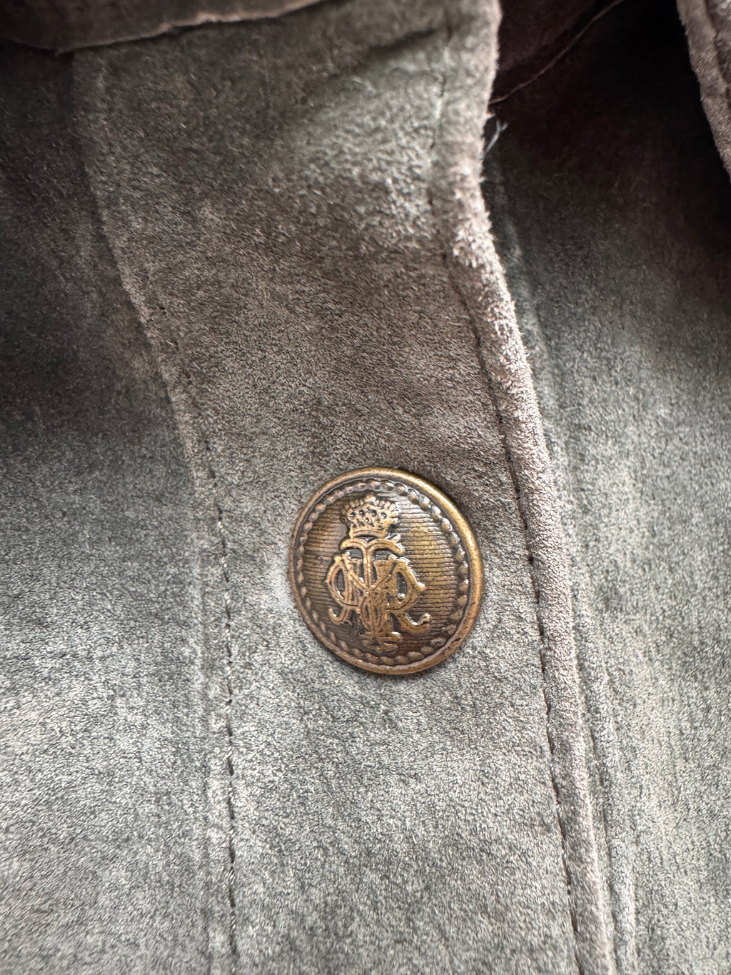 Suede Bomber Jacket - BiBA + pariscop - EU40