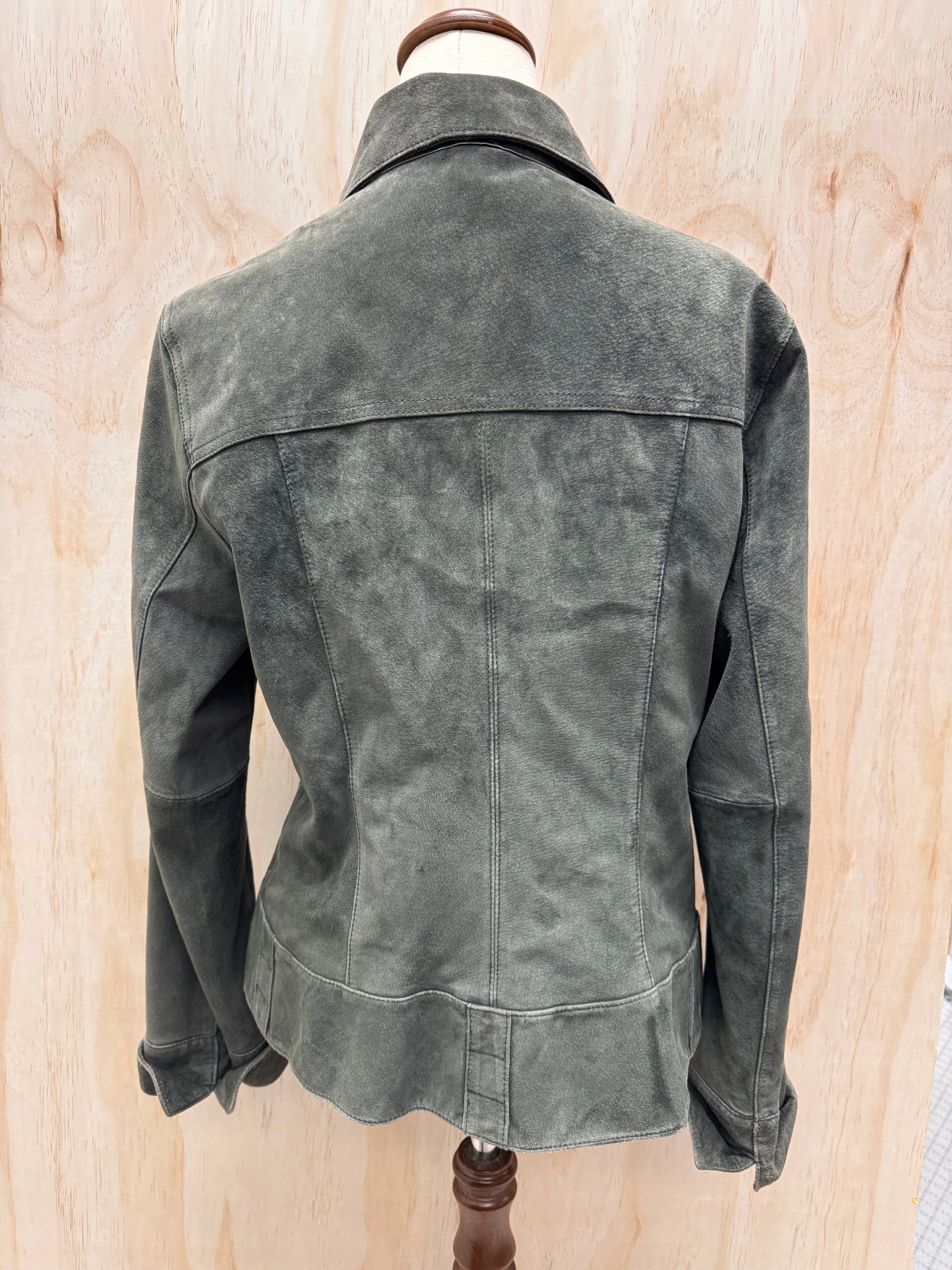 Suede Bomber Jacket - BiBA + pariscop - EU40